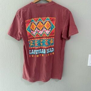 Grateful Dead Vegas Dead Summer 2024 Comfort Colors Pocket T-Shirt Size M